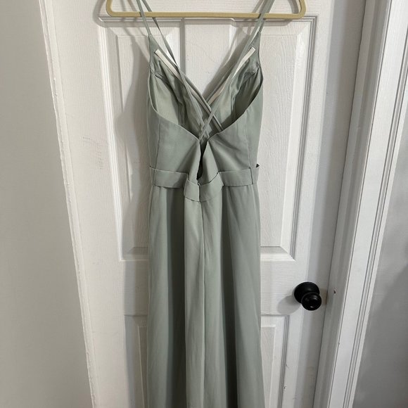 Tulle and Chantilly - TBQP426 Bridesmaid Dress in Size 4 and Color Deep Sea - Picture 3 of 6